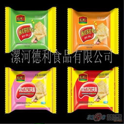 梳打夹心饼干 德利食品